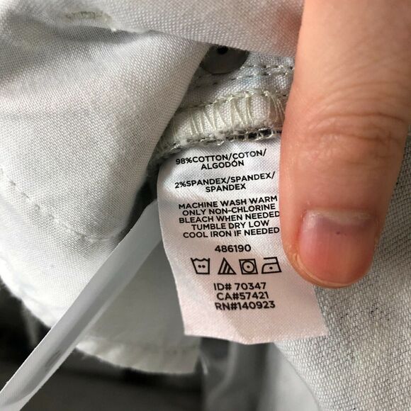 NWT Loft Modern Skinny Gray Black Leopard Print Jeans Women's Petite Size 4 - Picture 8 of 8